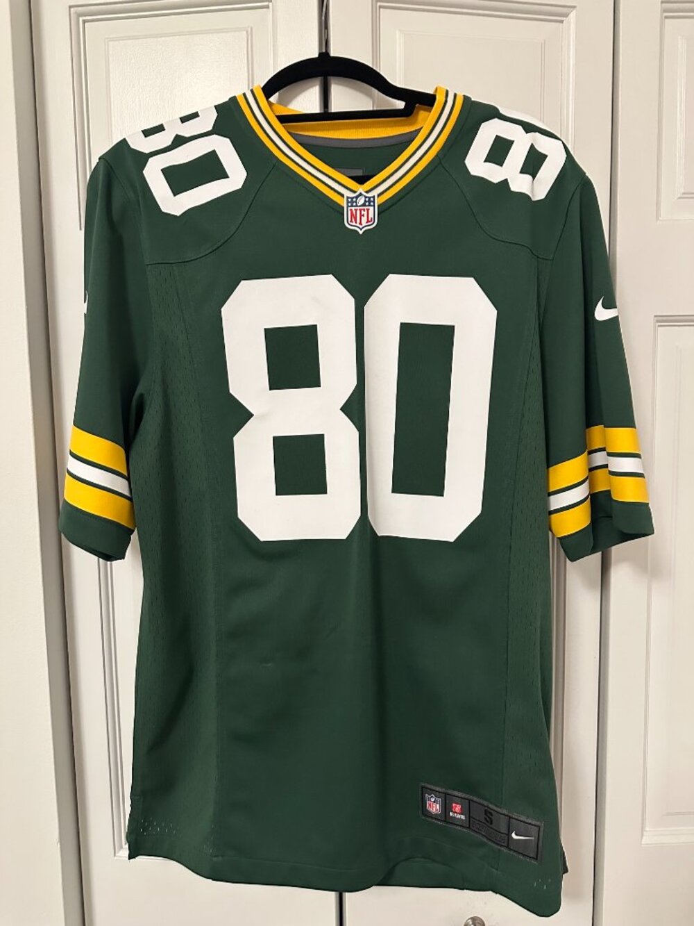 Official NFL Nike Donald Driver #80 Green Bay Packers Jersey Men's Size Small